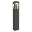 Ansell Lighting AARIES 900 BL WW  Aries 20W 3000K 900mm Black LED Bollard Supply