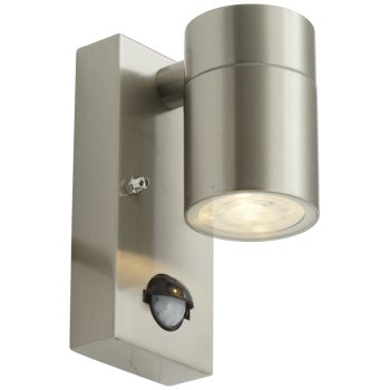 Ansell Lighting AACERO WLD SSL PIR  Acero Stainless Steel GU10 Wall PIR Light Online