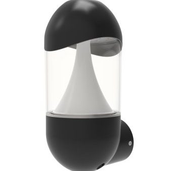 Ansell Lighting ALEOLED WL OCTOW  OCTO Leo 9W Tunable White Graphite LED Wall Lantern Hot on Sale