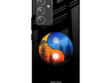 Yin Yang Balance Glass Case for Samsung Galaxy A54 5G Online now