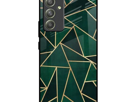 Abstract Green Glass Case For Samsung Galaxy A54 5G Online