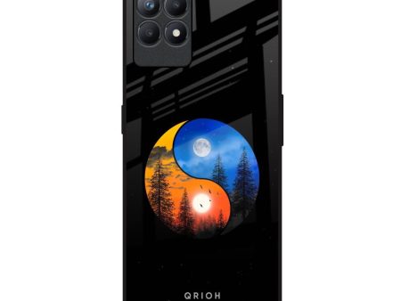 Yin Yang Balance Glass Case for Realme Narzo 50 Online now