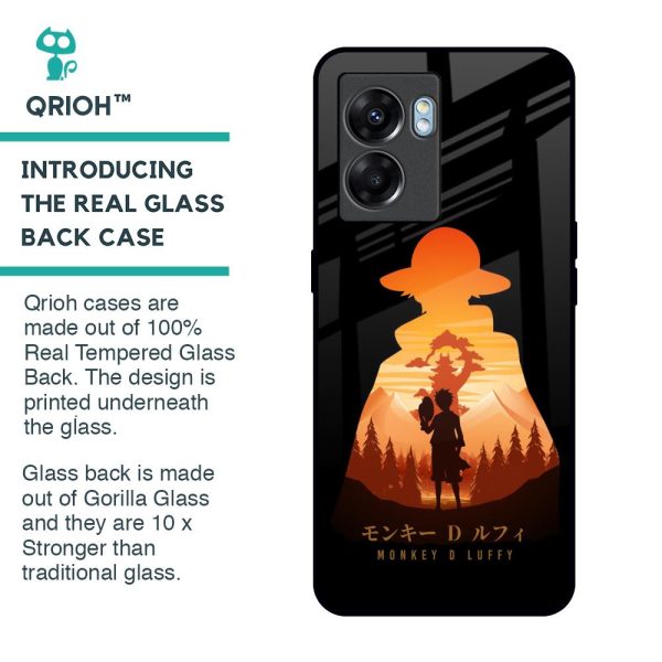 Luffy One Piece Glass Case for Oppo K10 5G Online Hot Sale