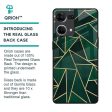 Abstract Green Glass Case For OPPO F21 Pro Online Sale