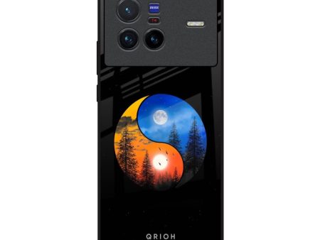 Yin Yang Balance Glass Case for Vivo X80 5G Online Hot Sale