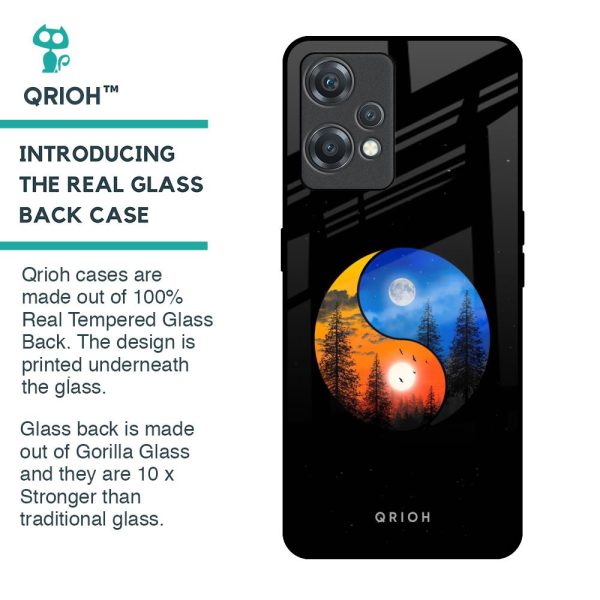 Yin Yang Balance Glass Case for OnePlus Nord CE 2 Lite 5G on Sale