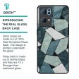 Abstact Tiles Glass Case for Oppo Reno7 Pro 5G For Sale