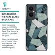 Abstact Tiles Glass Case for OPPO F21 Pro 5G on Sale