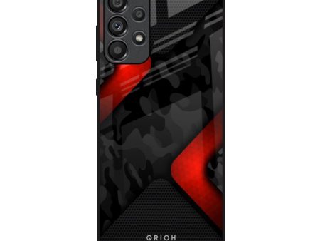 Modern Camo Abstract Glass Case for Samsung Galaxy A33 5G Discount